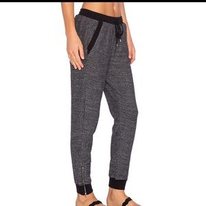 NWT Splendid Ibiza Drawstring Jogger in Black sz S